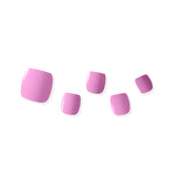 Barbie Pink Semicured Gel Pedicure Kit
