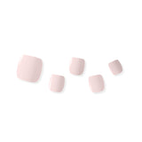 Gentle Pink Semicured Gel Pedicure Kit